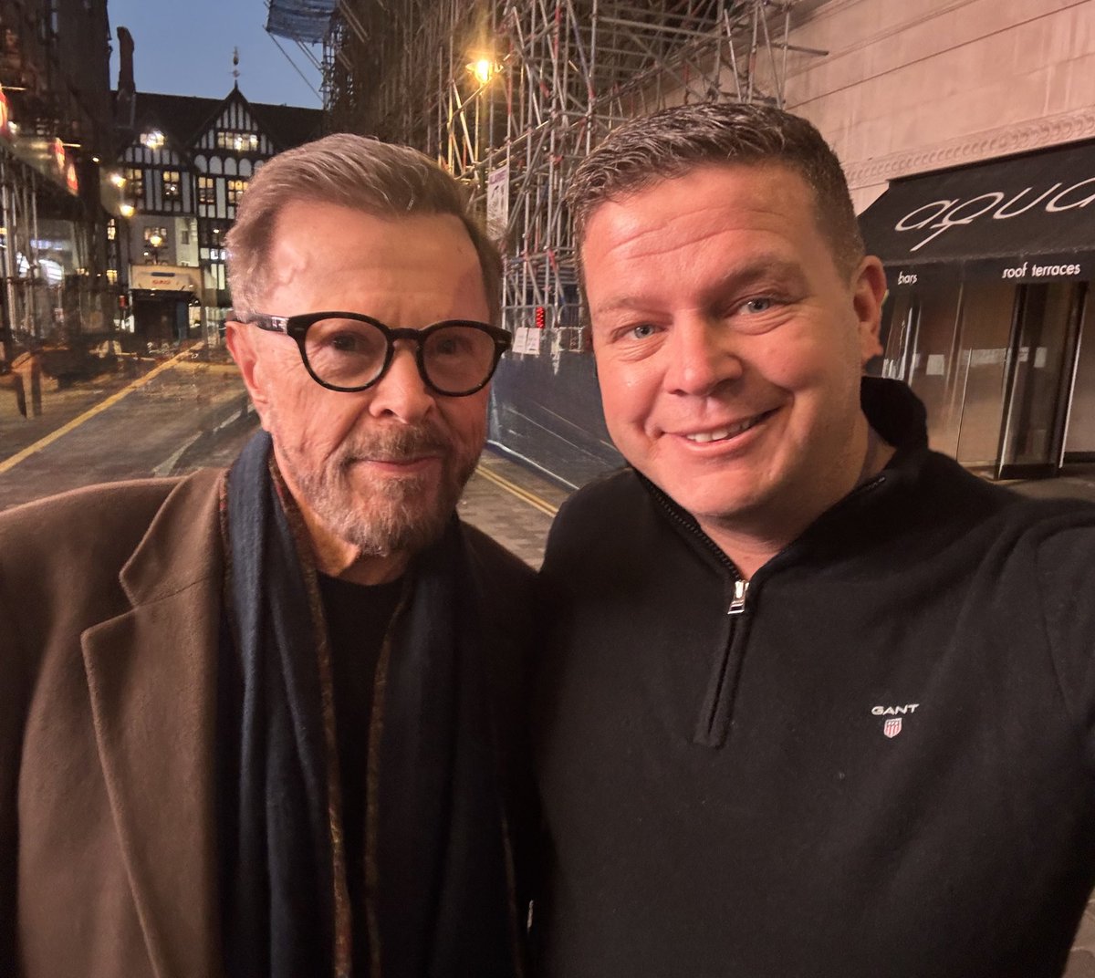 It’s only Björn Ulvaeus from Abba! A total legend 🎵 <a href="/bjornulvaeus/">Björn Ulvaeus</a> #björnulvaeus #abba #dancingqueen #mammamia