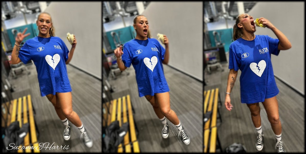 SuzanneHarrisPG's tweet image. Give me banana 🍌 💙

Leg session totally blitzed my quads

Still giving it some in the gym 💪 🏋🏼‍♀️ 

#LegDay #SquatGoals #FitnessVibes #NoPainNoGain #TrainHard #BeastMode