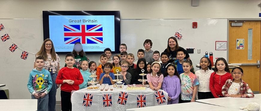 Travel Club is at it again! Our virtual trip to Great Britain was a huge success! 🇬🇧 The students had an amazing time exploring London, learning about the royal family, and enjoying traditional afternoon tea with a splash of milk ☕️. We can’t wait for the next adventure!