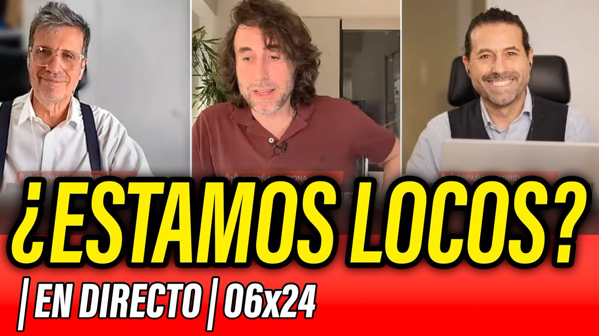 Yo por preguntar: ¿estás a favor o en contra del uso del hivab o el burca en las escuelas)

a) - A favor
b) - En contra

Ojito: ¿ESTAMOS LOCOS?
🔥🔥🔥 youtube.com/watch?v=egxcA9… 👈

#LaReuniónSecreta ¡somos todos! ⛔️