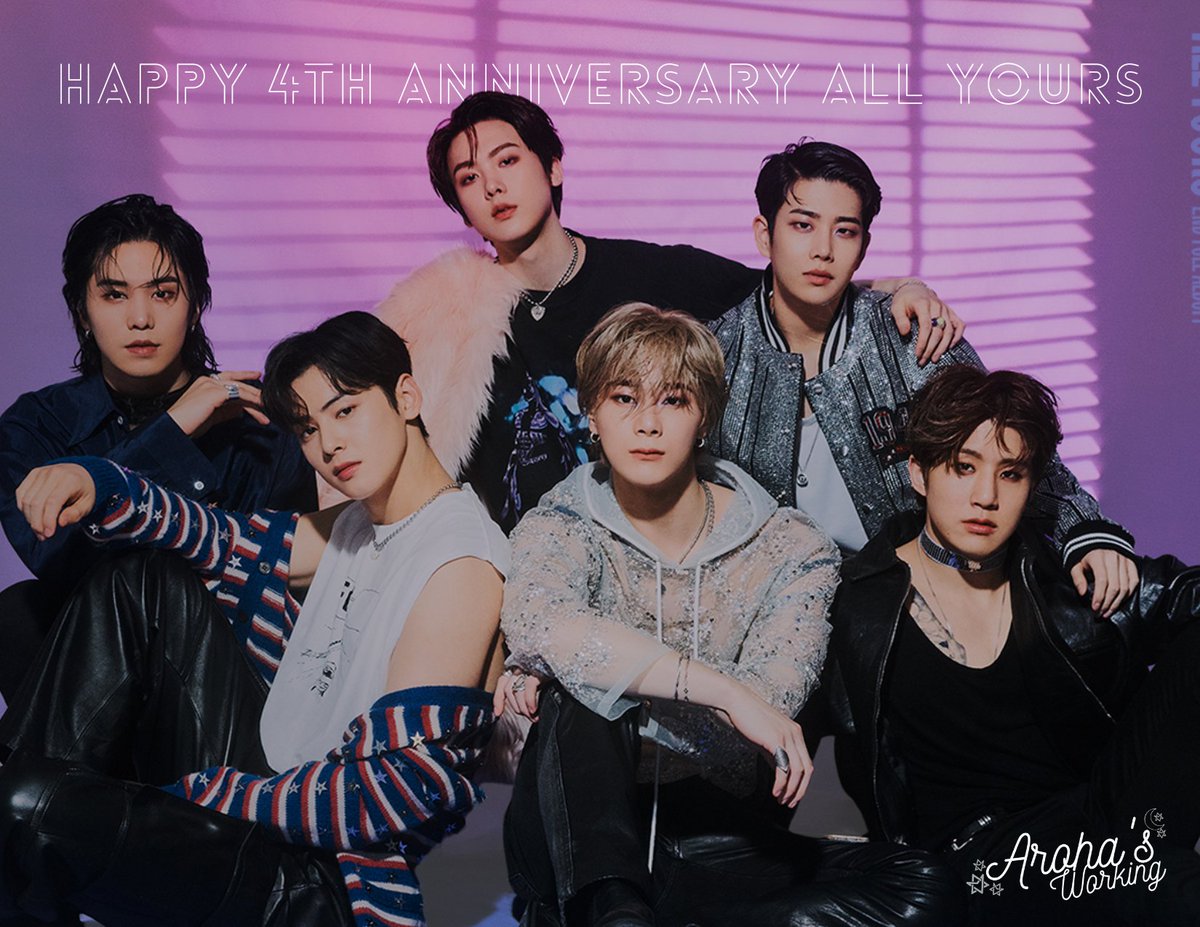 ArohasWorking's tweet image. [🎉] 
¡Feliz 4to aniversario de #AllYours! 

Un álbum que nos hizo bailar, cantar y soñar. 
Sigamos celebrando muchos años más juntos 🫂
Gracias @offclASTRO por darnos esta hermosa joya que es #ONE 😍

#아스트로 #ASTRO #MJ #JINJIN #CHAEUNWOO #MOONBIN #ROCKY #YOONSANHA
