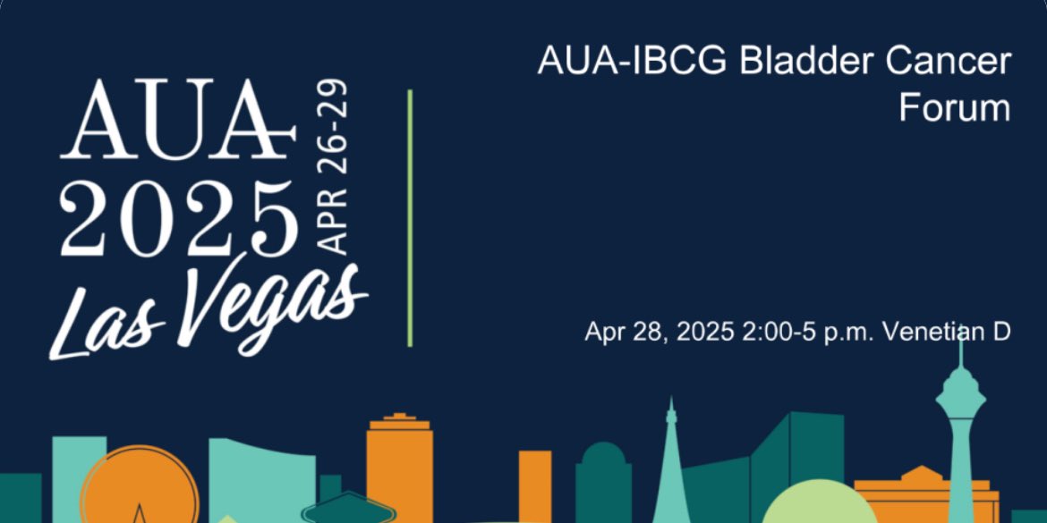 Ashish M. Kamat, MD, MBBS (@urodocash) on Twitter photo Join us for the AUA-IBCG Bladder Cancer Forum April 28, 2–5 pm 🗓️
#AUA25 <a href="/AmerUrological/">Amer. Urol. Assn.</a> <a href="/IBCG_BladderCA/">IBCG</a> <a href="/KKBree/">Kelly Bree</a>
<a href="/PGrivasMDPhD/">Petros Grivas</a> <a href="/LauraBukavinaMD/">Laura Bukavina</a> <a href="/shilpaonc/">Shilpa Gupta</a> <a href="/NehaVapiwala/">Neha Vapiwala</a> <a href="/WesKassouf/">Wes Kassouf</a> <a href="/pcvblack/">Peter Black</a> <a href="/pjhensley11/">Patrick Hensley, MD</a> <a href="/h_alahmadie/">Hikmat Al Ahmadie</a> <a href="/JoshMeeks/">Joshua Meeks</a> <a href="/BenjaminPradere/">Benjamin Pradere</a> <a href="/siadaneshmand/">Sia Daneshmand, M.D.</a> <a href="/VigneshPackiam/">Vignesh Packiam, MD</a> Join us for the AUA-IBCG Bladder Cancer Forum April 28, 2–5 pm 🗓️
#AUA25 <a href="/AmerUrological/">Amer. Urol. Assn.</a> <a href="/IBCG_BladderCA/">IBCG</a> <a href="/KKBree/">Kelly Bree</a>
<a href="/PGrivasMDPhD/">Petros Grivas</a> <a href="/LauraBukavinaMD/">Laura Bukavina</a> <a href="/shilpaonc/">Shilpa Gupta</a> <a href="/NehaVapiwala/">Neha Vapiwala</a> <a href="/WesKassouf/">Wes Kassouf</a> <a href="/pcvblack/">Peter Black</a> <a href="/pjhensley11/">Patrick Hensley, MD</a> <a href="/h_alahmadie/">Hikmat Al Ahmadie</a> <a href="/JoshMeeks/">Joshua Meeks</a> <a href="/BenjaminPradere/">Benjamin Pradere</a> <a href="/siadaneshmand/">Sia Daneshmand, M.D.</a> <a href="/VigneshPackiam/">Vignesh Packiam, MD</a>