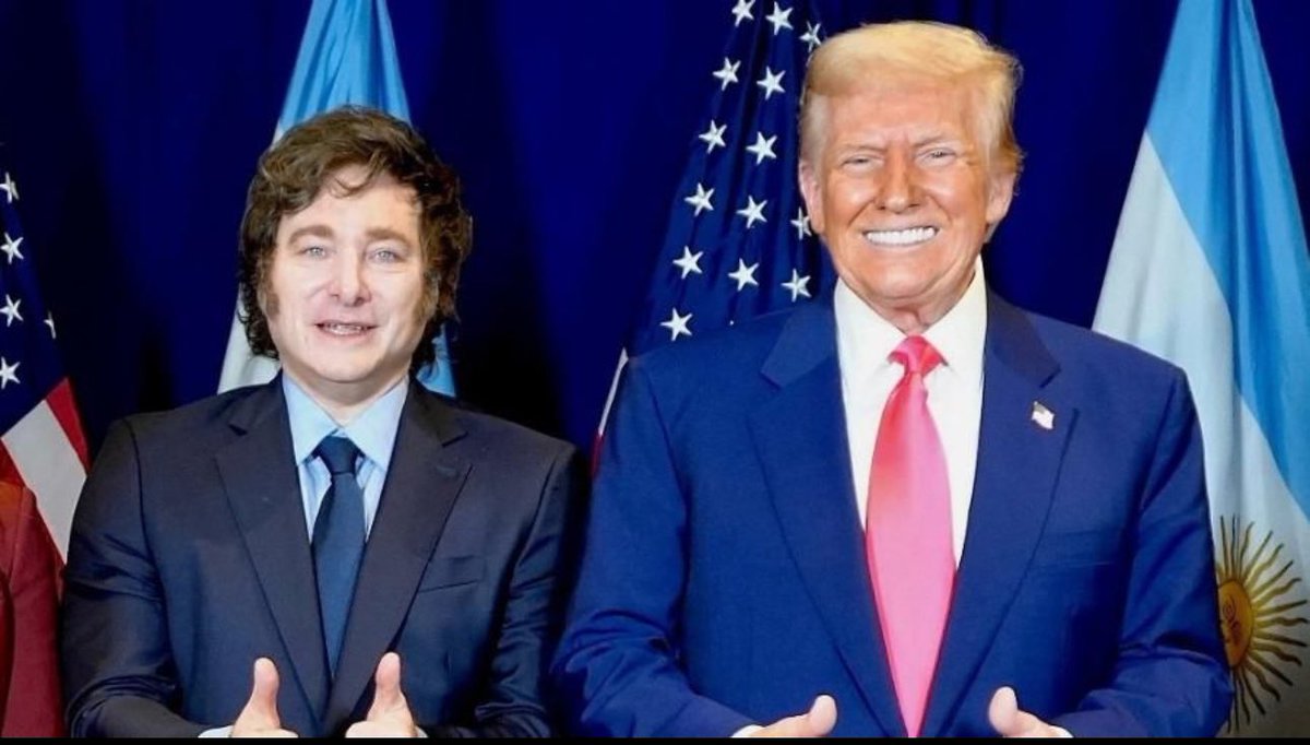🇺🇸🇦🇷 UNITED STATES AND ARGENTINA BECOME THE FIRST ZERO-TARIFF COUNTRIES

Presidents Trump and Milei will sign the first international trade agreement free of tariffs for both American and Argentine products.

This is how negotiations should be done