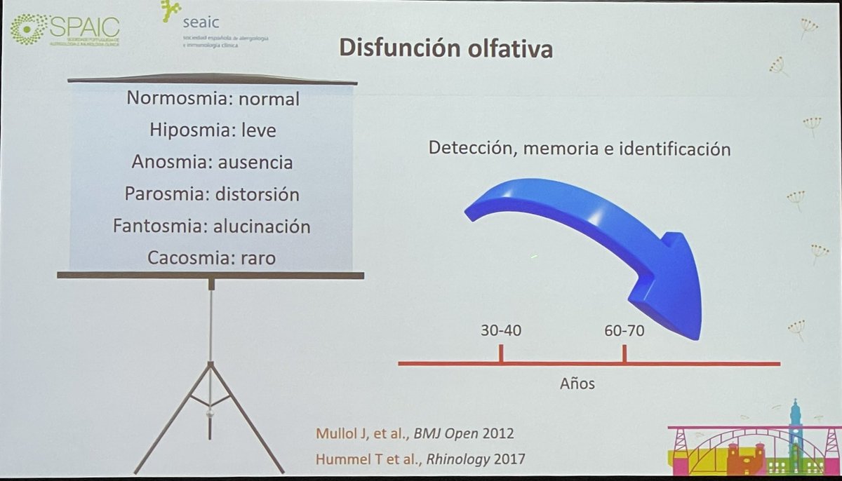 Comité Rinología y Conjuntivitis SEAIC (@comiteryc) on Twitter photo La importancia de las diferentes definiciones en alteración del olfato. Uno de los síntomas principales de la rinosinusitis crónica con o sin poliposis nasosinusal. Charla de la experta en olfato <a href="/AdrieIzquierdo/">Dra. Adriana Izquierdo</a> #seaicspaic2025 La importancia de las diferentes definiciones en alteración del olfato. Uno de los síntomas principales de la rinosinusitis crónica con o sin poliposis nasosinusal. Charla de la experta en olfato <a href="/AdrieIzquierdo/">Dra. Adriana Izquierdo</a> #seaicspaic2025