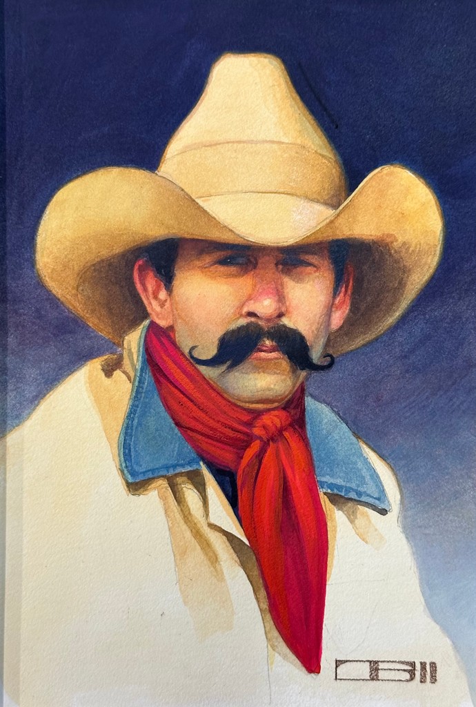 Trailside1963's tweet photo. "Timeless grit and western soul wrapped in bold color and rich tradition. 🤠🔥  #ThomasBlackshear #WesternArt #CowboySpirit #TrueGrit"

Thomas Blackshear
Cowboy With A Red Scarf
gouache on illustration board
10h x 7w in
25.40h x 17.78w cm
BlaT038
$ 5,500

https://t.co/RssOBemKtR https://t.co/cNUJeG49J9