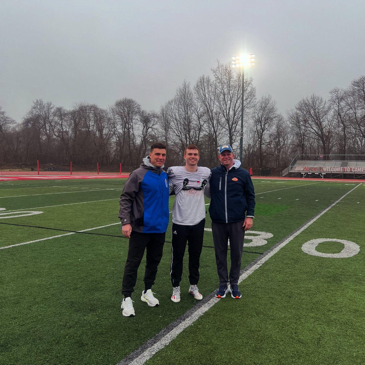 Coach_Meisse (@coachmeisse) on Twitter photo 🔥🐥🏈🧱 Great to see Maximus Mongelli ‘2️⃣1️⃣ yesterday and observe @shufb_ at their Spring Practice. Thank you to <a href="/CoachPSap/">Patrick Saporito</a> for the hospitality! It is always insightful to see how the college programs run. #FirebirdFootball 🔥🐥🏈🧱 Great to see Maximus Mongelli ‘2️⃣1️⃣ yesterday and observe @shufb_ at their Spring Practice. Thank you to <a href="/CoachPSap/">Patrick Saporito</a> for the hospitality! It is always insightful to see how the college programs run. #FirebirdFootball