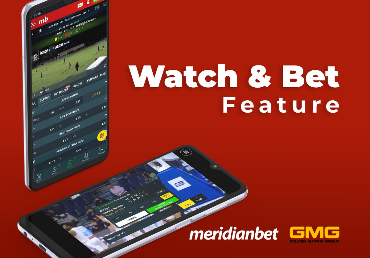 meridianbet_ofc's tweet photo. ⚽️📲 Watch & Bet live on Meridianbet!

Full-screen match streaming + real-time betting in one seamless mobile interface.

Boosts in-play turnover, session length, and user monetization — key drivers of margin and LTV.

Exactly what you want to see from $GMGI

$GMGI #Meridianbet #Betting_Stocks