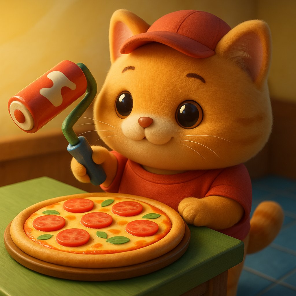What if the game was in 3D? So here's the icon. Nobody needs it, but I like it. 😸🍕