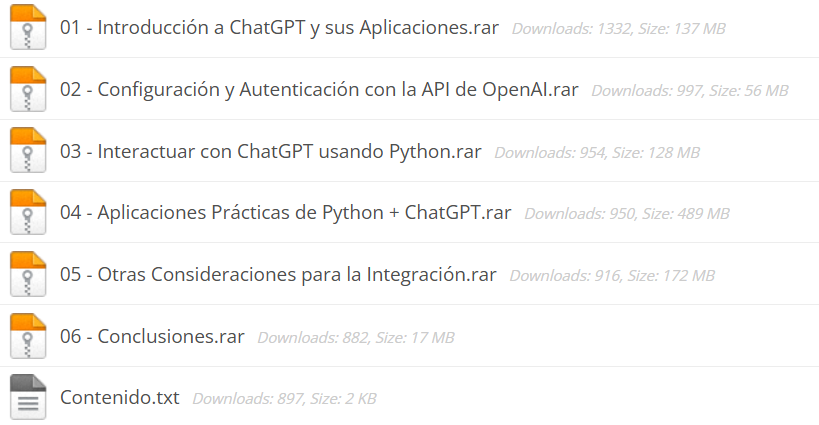 RegalosDigitals's tweet image. PYTHON Y CHATGPT PARA CREAR CHATBOTS Y SOLUCIONES IA.
MAS COMENTARl0S CON GIF = MAS CURSOS. mediafire.com/folder/wcq1jd0…