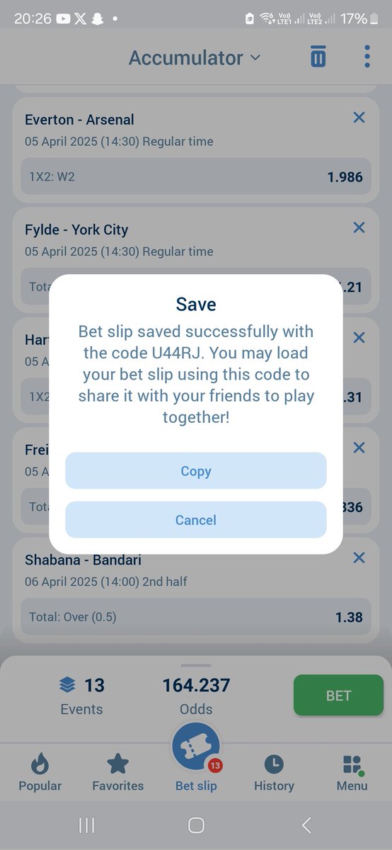 protipsn's tweet photo. π’160+ODDS
π’1XBET GLOBAL:U44RJ
πRegester:https://t.co/6KCXdnS65B
π₯Promocode:W254
#wizardofodds
#GoodBadUgly
#ODDS https://t.co/UIEXZbuFy6
