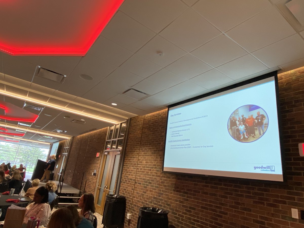 🌟 Huge THANK YOU to Goodwill Columbus for sponsoring the #ParentMentorConference. We are excited to learn and share information about their many programs to train and provide inclusive opportunities for individuals.