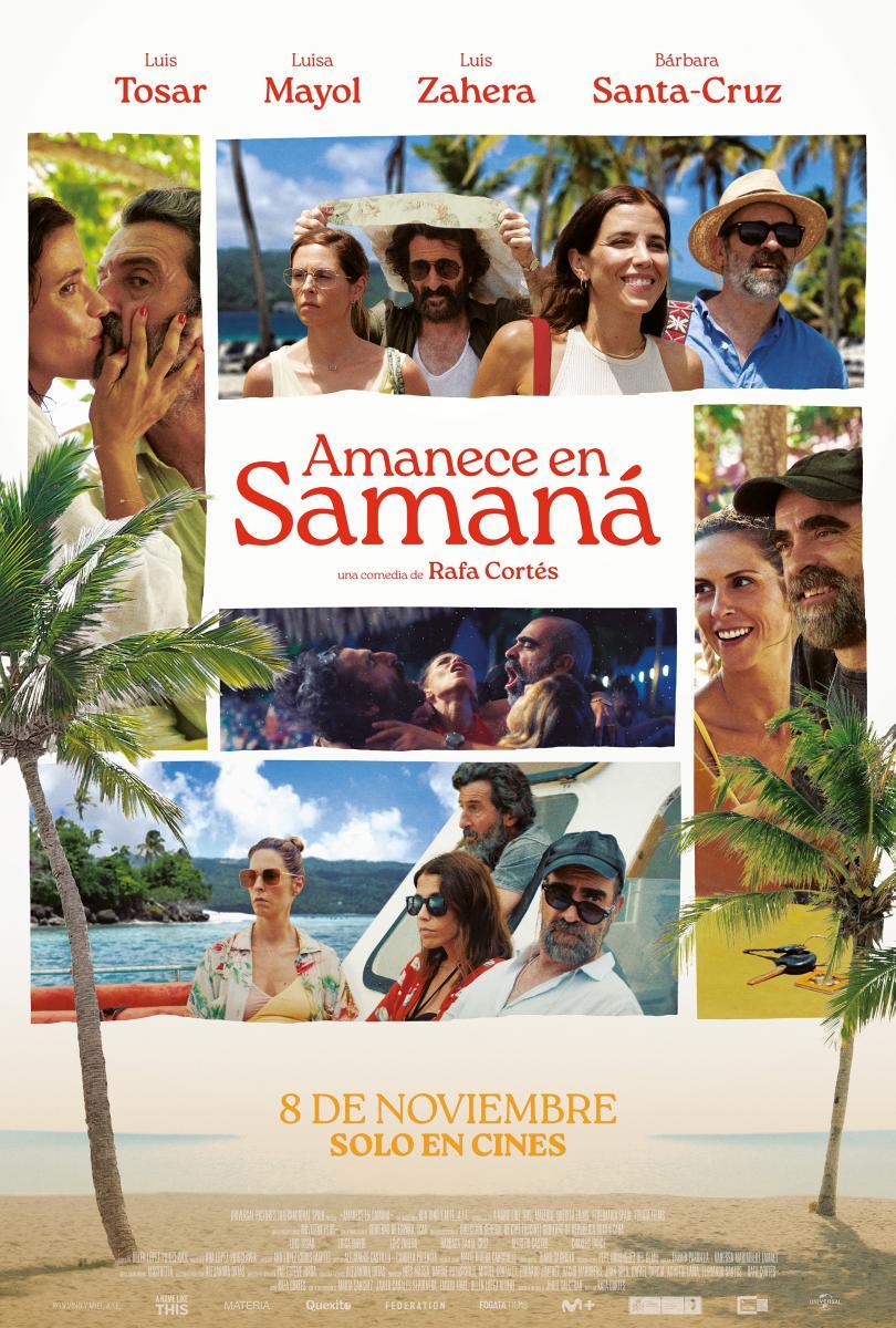 Esta semana, tras tantas películas que llevo de tensión, drama, suspense, investigación..(unas 15), me apetece ya una comedia😁. Y va a ser esta noche en M+: AMANECE EN SAMANÁ de <a href="/_rafacortes_/">Rafa Cortés</a>.
Dos parejas se van a celebrar que llevan 20 años juntos. Algo va a salir a la luz...