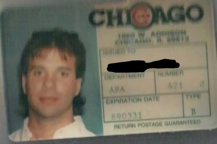Opening Day for the Chicago Cubs.

My old identification badge from when I worked at Wrigley in 1988. #chicagocubs