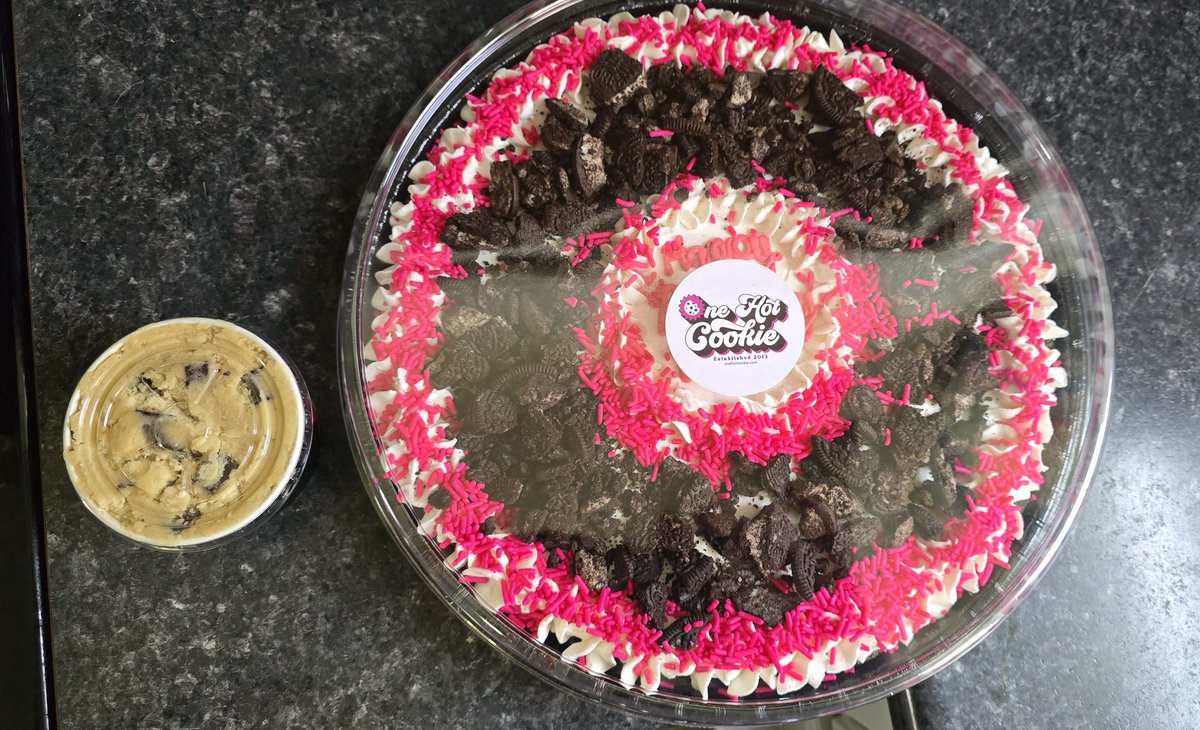 It's my bday. Got a cookie cake