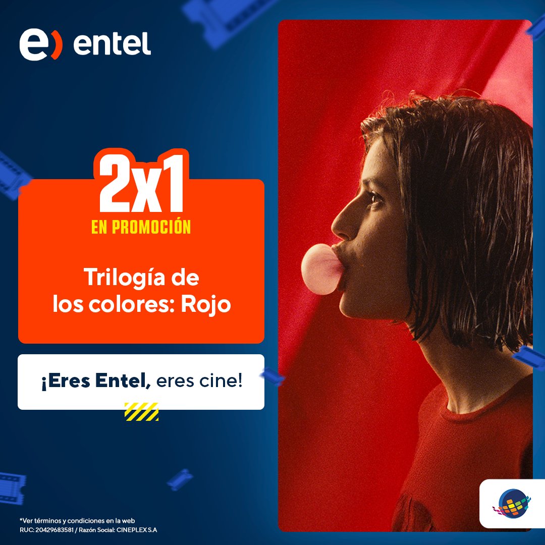 cineplanet's tweet photo. 2x1 CON ENTEL = ¡PLANAZO EN TU CINEPLANET FAVORITO! 🎟🎬🍿
¿Una buena pela? ✔
¿A mitad de precio? ✔
¿Con tu persona favorita? ✔
Activa tu código #Entel y todas estas pelis. ¡Así de fácil! 😎
Compra tus entradas en https://t.co/G84gEvHMKj
#2x1Entel #Cineplanet #Planes https://t.co/S9b87Hws9b
