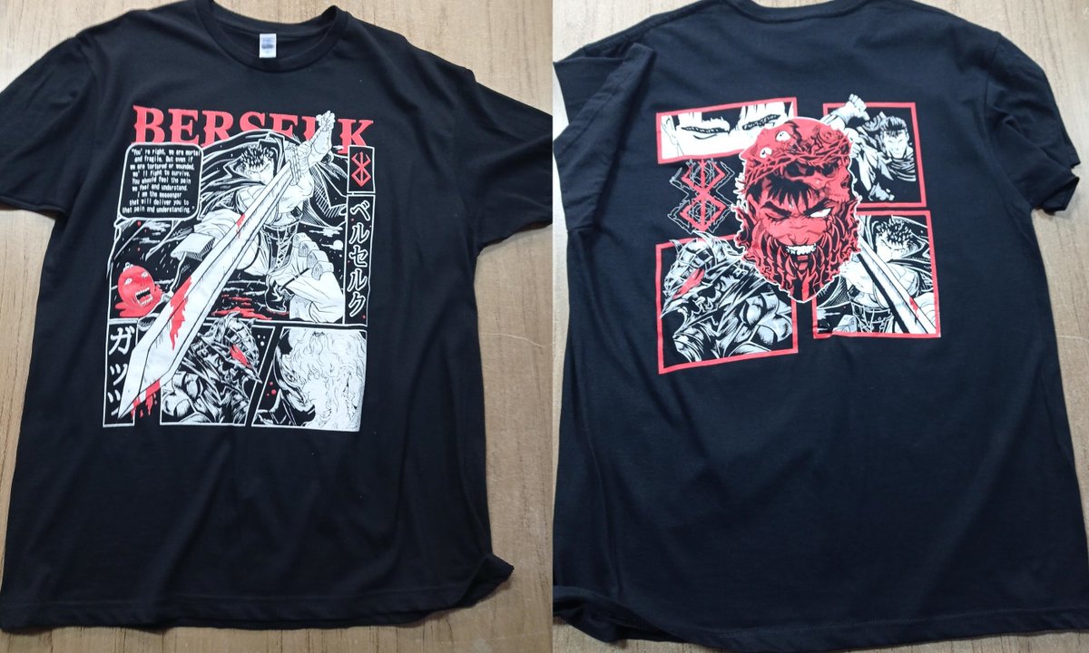 GalaxyComics1's tweet photo. Más #camisetas, esta vez de un distribuidor diferente. Tallas de adulto desde XS hasta 2XL con versiones de #anime y #manga 
https://t.co/mZHaGzpYmi https://t.co/yhIfgR82hn