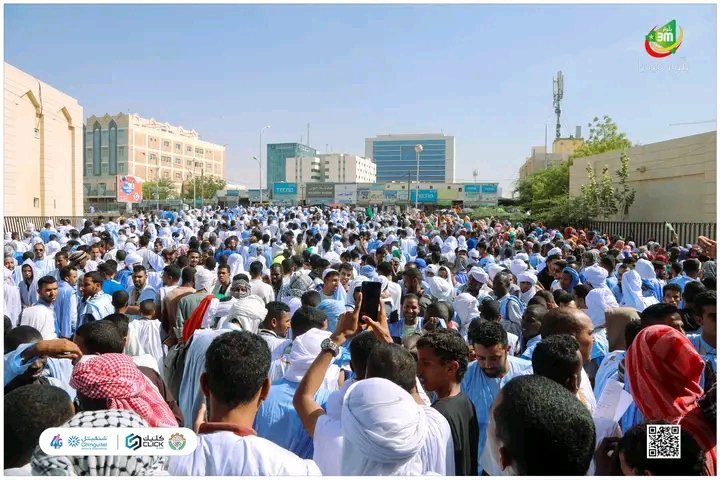 MSidihaiballa's tweet photo. تظاهرة حاشدة في العاصمة نواكشوط للمطالبة بوقف العـدوان على غـ.زة. https://t.co/NDInfohKZP