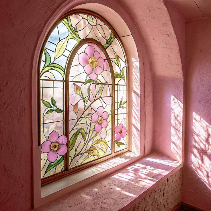 stained glass window