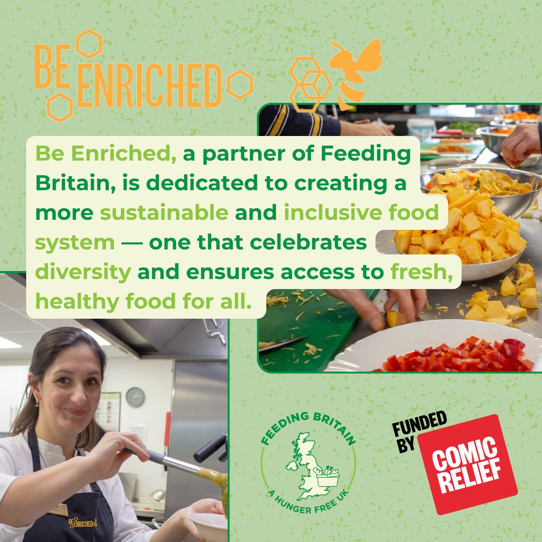 Feeding_Britain's tweet image. It was great to see coverage of the work of our partner @Be_Enriched on @comicrelief's #RedNoseDay show and to welcome @jbgill. Thank you to everyone who donated this year...