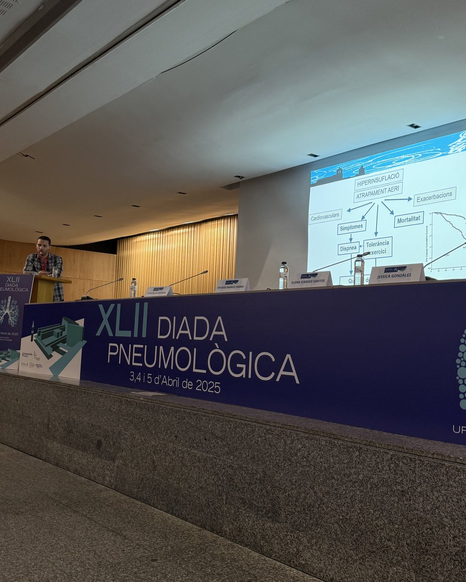 Presentació del Dr. Eduard Barrio Herrai <a href="/14EduardHerraiz/">Eduard.B.Herraiz</a>, de l'Hospital Universitari Doctor Josep Trueta de Girona, sobre les vàlvules endobronquials en el tractament de l’emfisema.

#JoSocSocap #Socap2025 #DiadaPneumològica #SOCAP #Pneumologia