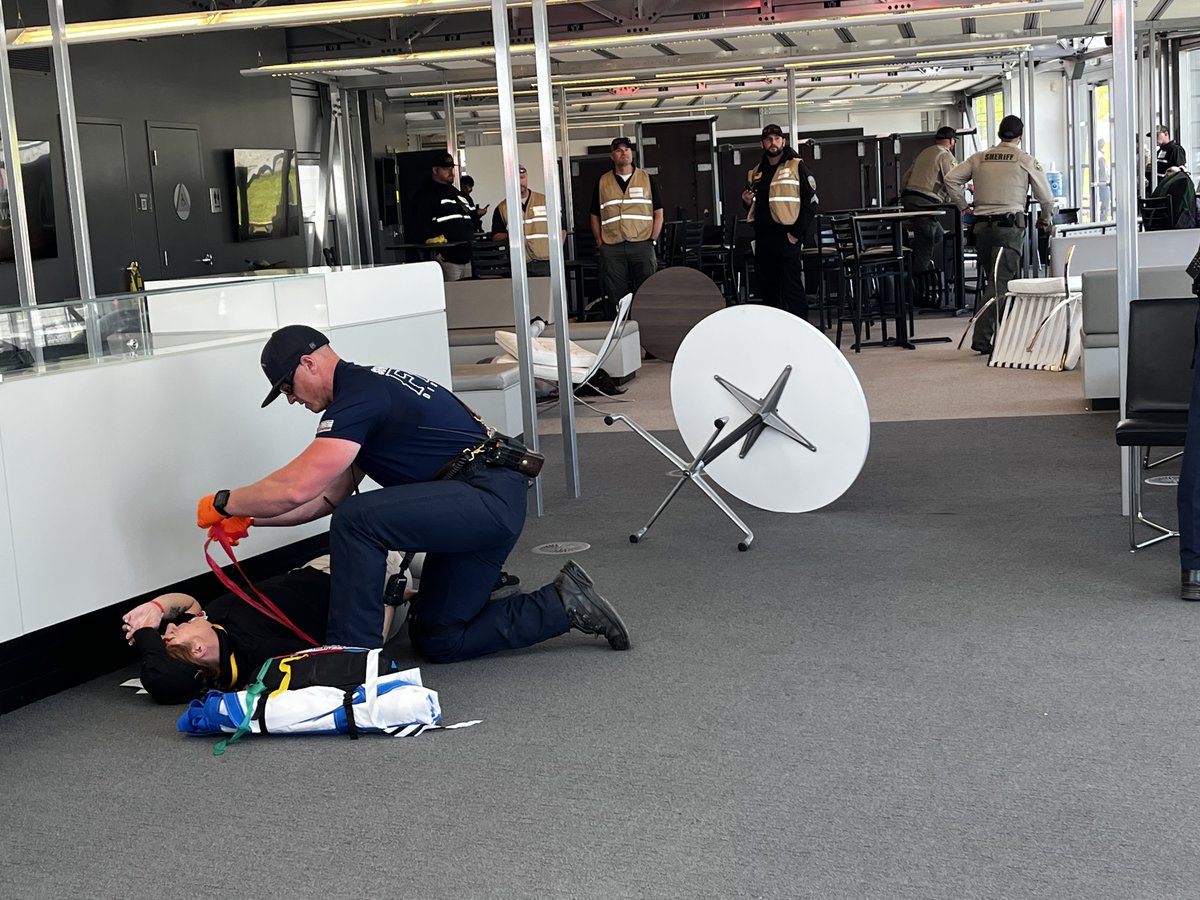 BAUASI's tweet photo. Realistically simulated training has proven invaluable in real-world incidents. Thanks @CountyofSonoma for hosting the North-Bay Active Attacker exercise &amp; thanks to all of the participants (victim-actors included!). It's trainings like this that make us safer &amp; more secure. https://t.co/aMxewpVSLm