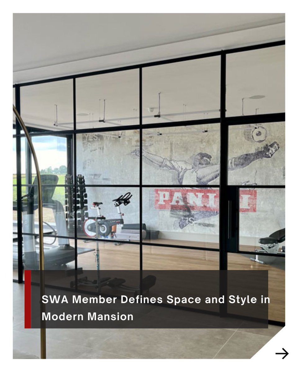 SWA_info  member Cotswold Casements installed elegant W20 steel screens with reeded glass, enhancing privacy, light, and design across a 16,000 sq ft luxury home.

Read more 👉
architectsdatafile.co.uk/news/w20-steel…

#SWA #CotswoldCasements #W20Screens #SteelWindows #ModernMansion