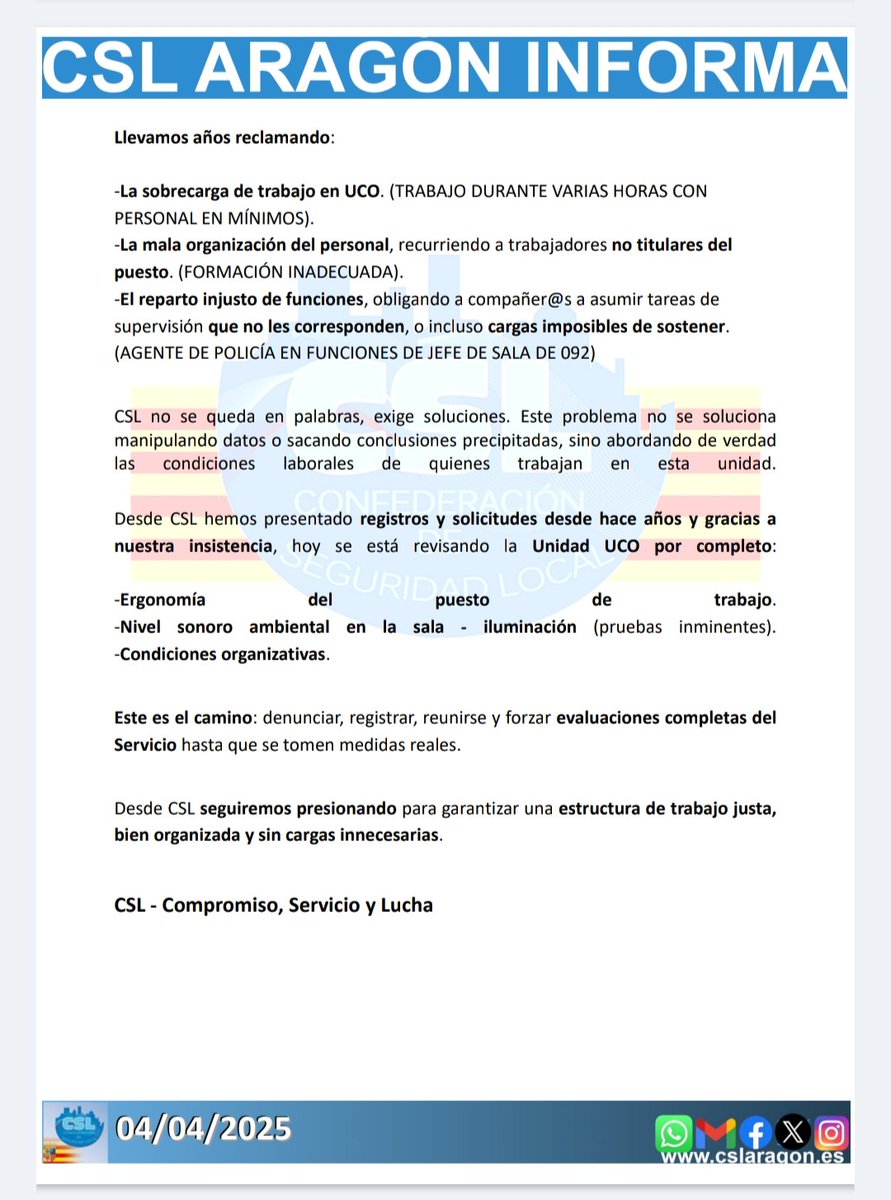 CSL Aragón tweet media