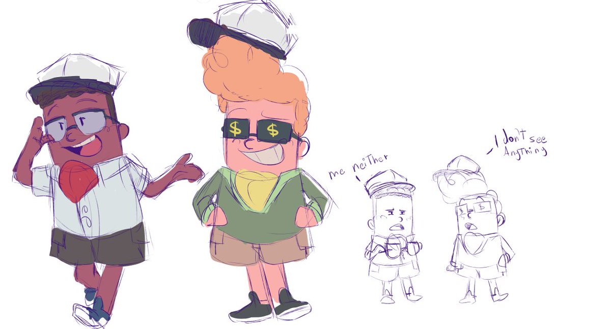 Silly drawing #gerald #captainunderpants