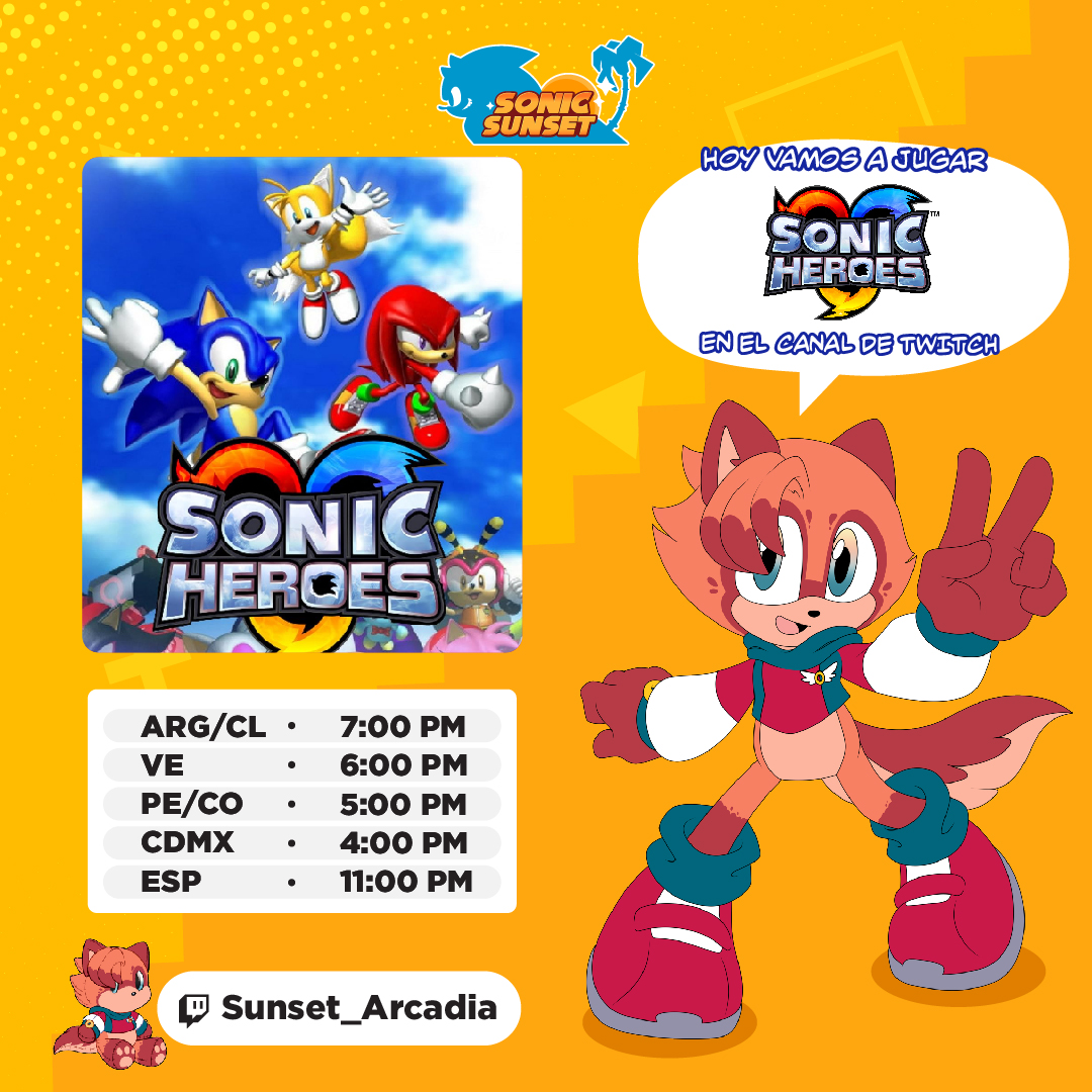 Sonic Sunset tweet media