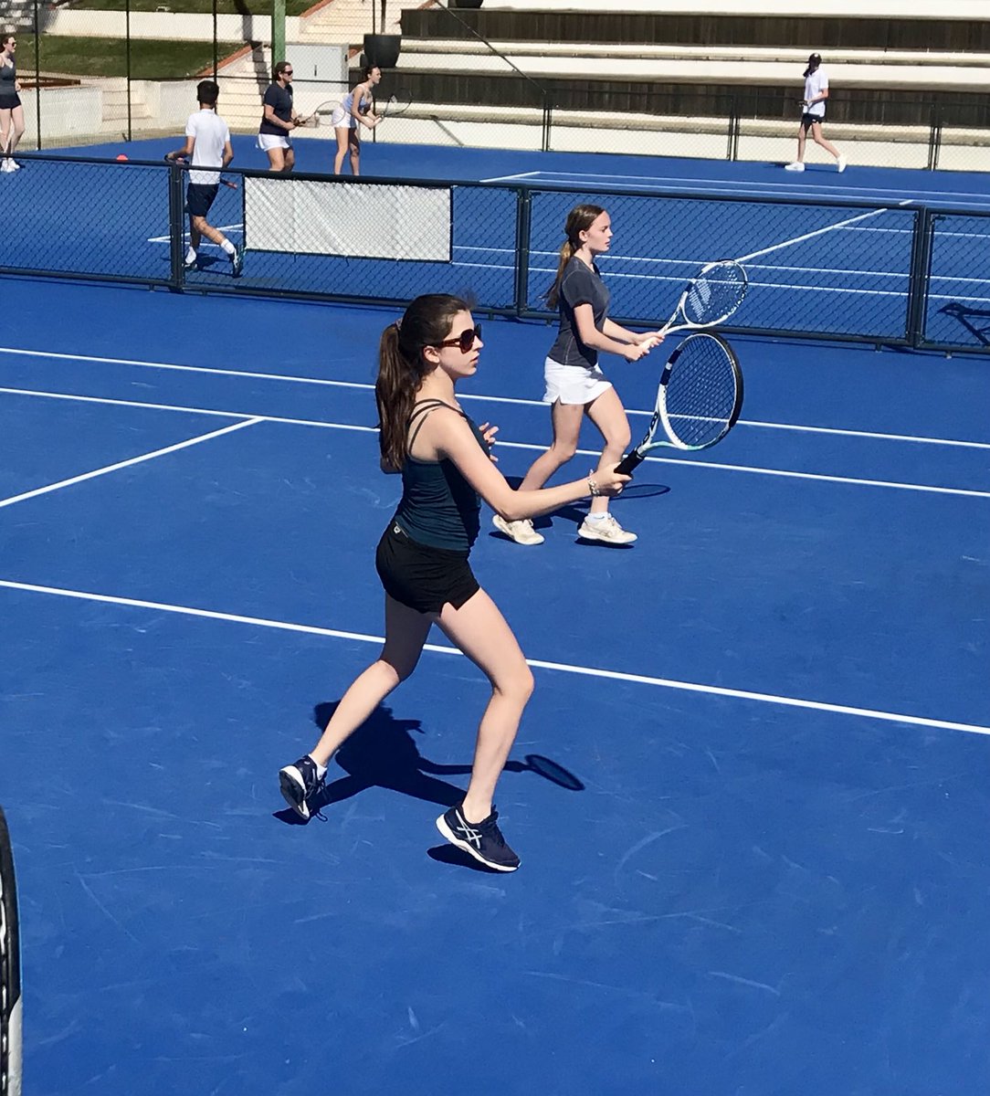 We have dodged most of the showers and enjoyed a sunny session this afternoon.
