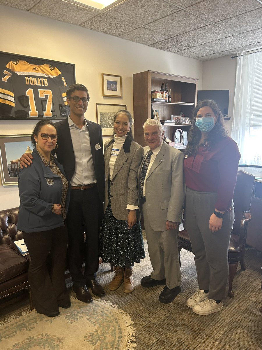 It’s always a pleasure when constituents visit my office at the State House! Especially to discuss something as important as climate change. Thank you to Bike to the Sea and the Mystic River Watershed Association for an engaging and informative conversation