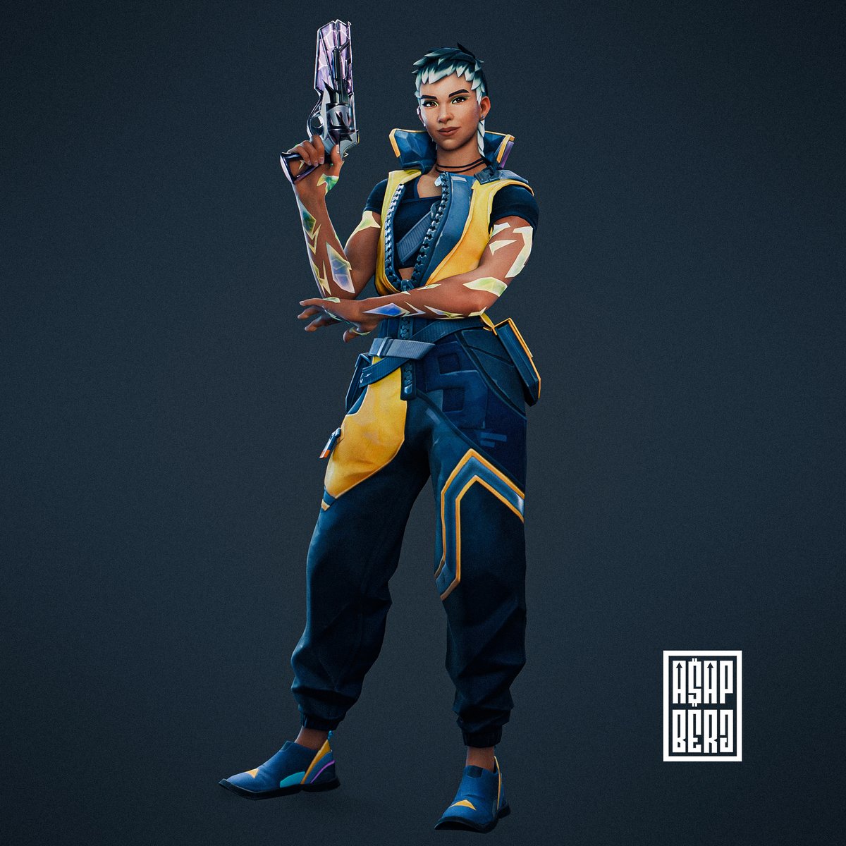 HardGutem's tweet image. Waylay rig is out on Gumroad now.

It was made on Blender 4.1 but it&apos;s compatible with any version above.

Link on the first comment 👇

#b3d #waylay #rigging #valorantArt