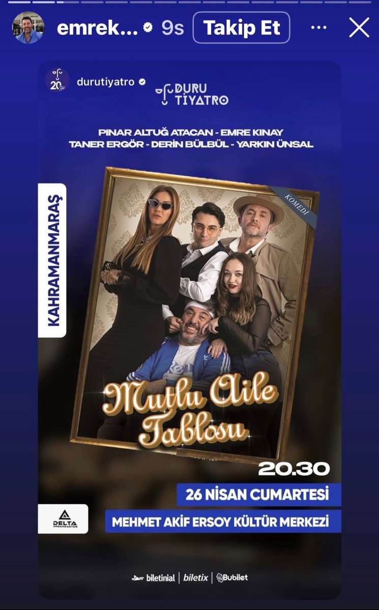 Şu gönderiye destek verelim 🖐️

Devlete ayaklanma başlatanlara destek veren boykotçu CHP'li  Emre Kınay 
Kahramanmaraş'ta AK Parti Bir belediyede sahne alacakmış Belediye başkanını etiketliyoruz iptalini istiyoruz <a href="/firatgorgel/">Fırat Görgel</a>