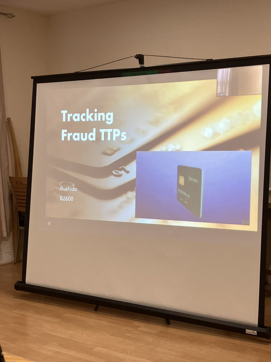 First talk just starting