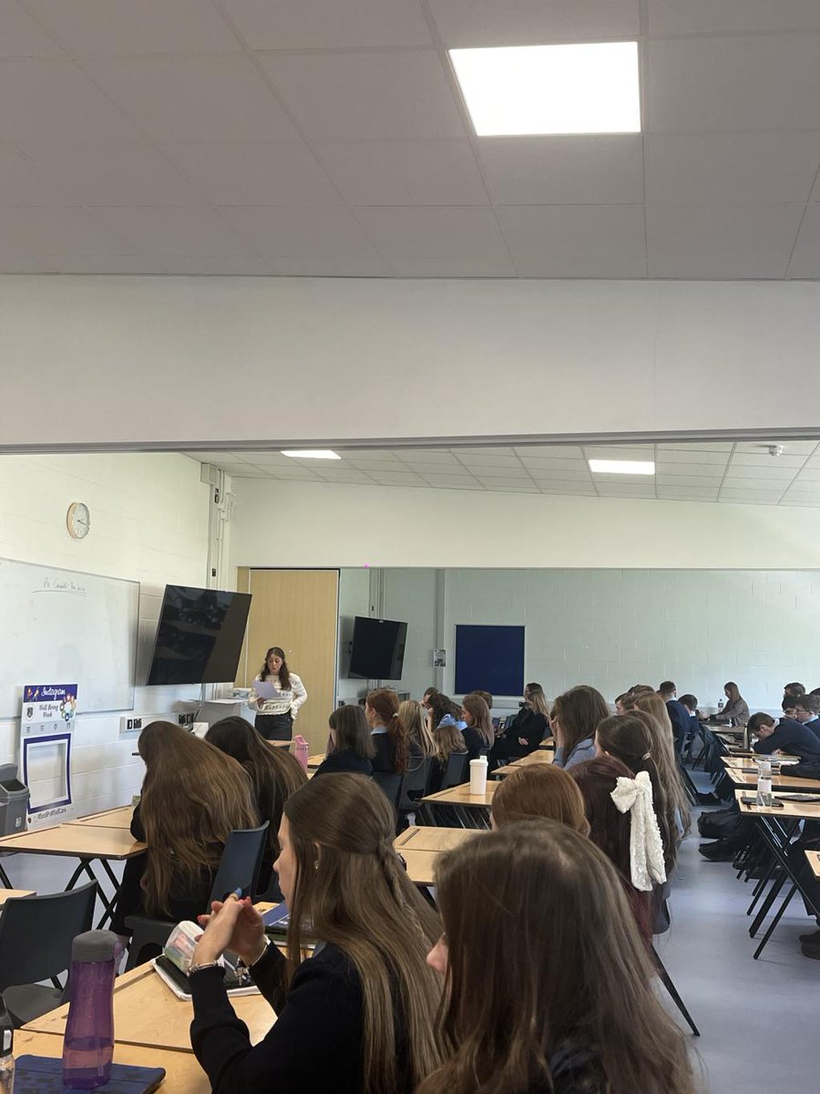 Thanks to Sarah Quinn Coaching for coming to talk to our 3rd years and Transition years. Sarah talked to us about beliefs, positivity and looking after our mind and body. Students even partook in a 5 minute workout at the end to get the muscles moving.