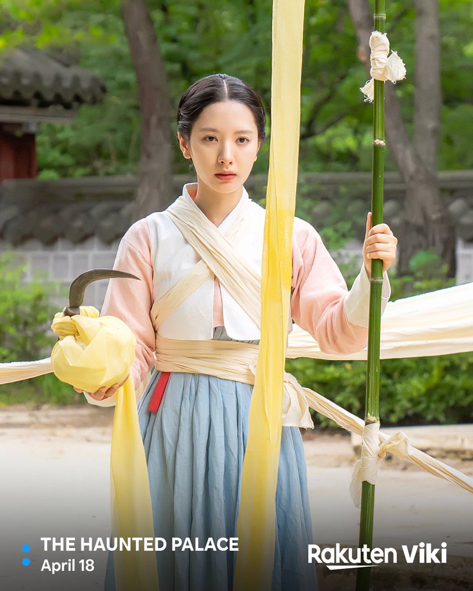 Viki's tweet photo. #KimJiYeon and #YookSungJae star in #TheHauntedPalace, premiering April 18 — only on #Viki! 👻👑 https://t.co/UZZtEzcURY
