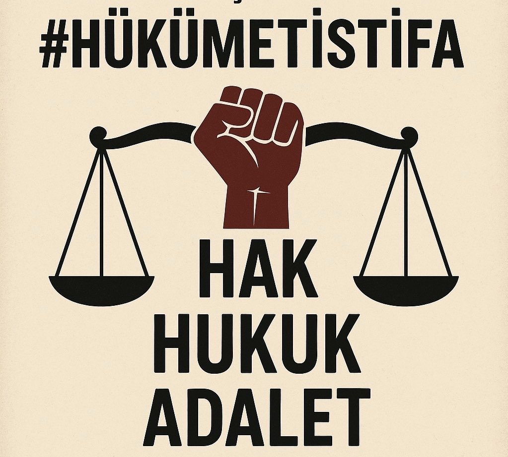 Hak, hukuk,Adalet! 
#hükümetistifa