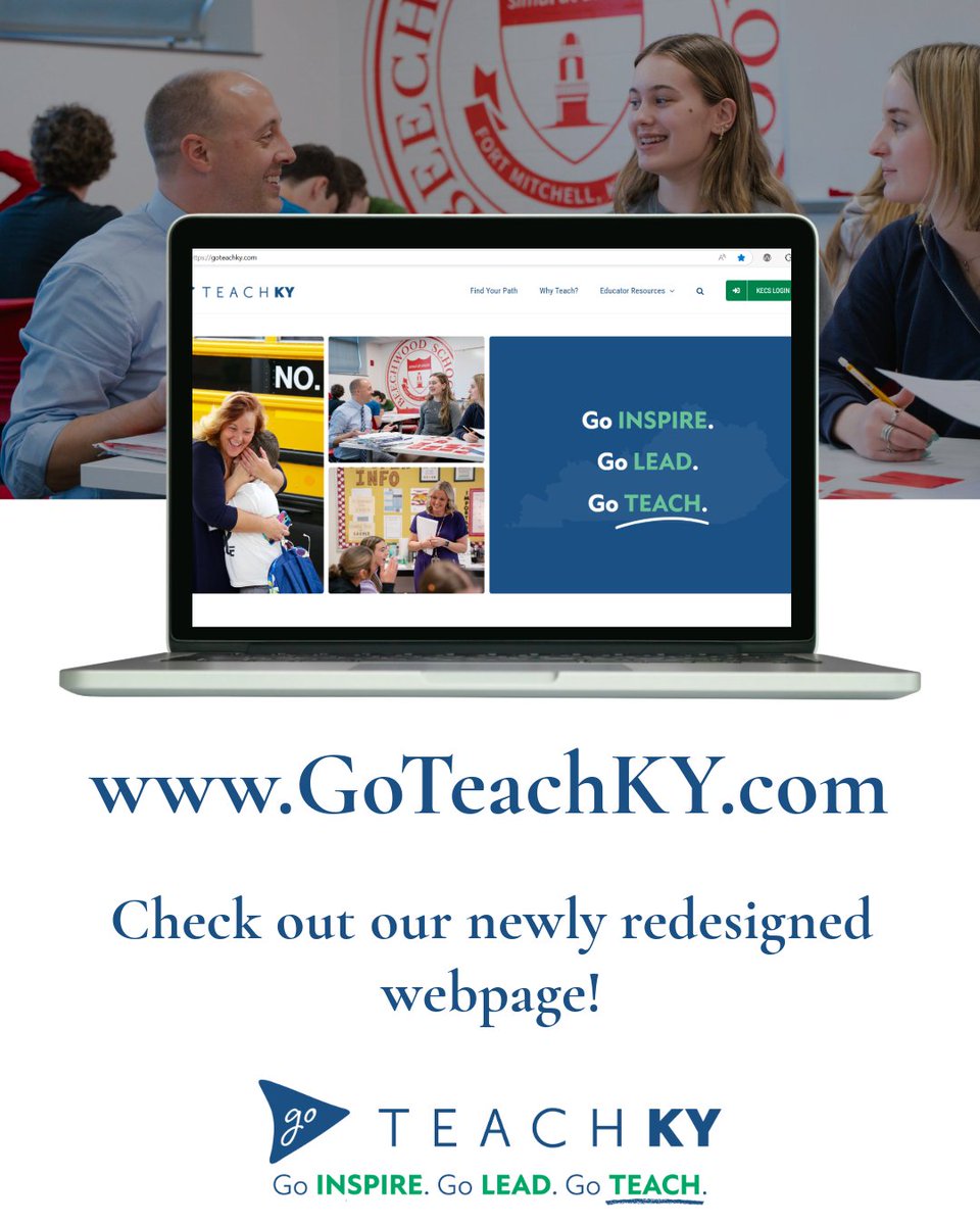 Check out the newly redesigned goteachky.com website!