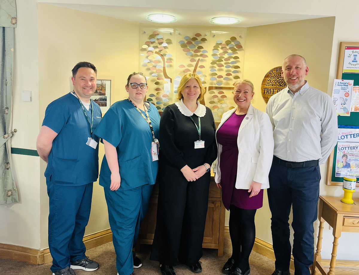 Sara-Marie RN DN Queens Nurse 💙 (@saramarieblack1) on Twitter photo It was a pleasure to welcome Dave Nuns <a href="/_EOLP/">EOLP</a> & <a href="/SamSherrington/">Sam Sherrington RN DN QN FQNI MSc 💙</a> to <a href="/_StRoccos/">St. Rocco's Hospice</a> today. Thank you for your precious time. A great opportunity to share the quality improvement and innovation to continue to provide high quality care 🥰 It was a pleasure to welcome Dave Nuns <a href="/_EOLP/">EOLP</a> & <a href="/SamSherrington/">Sam Sherrington RN DN QN FQNI MSc 💙</a> to <a href="/_StRoccos/">St. Rocco's Hospice</a> today. Thank you for your precious time. A great opportunity to share the quality improvement and innovation to continue to provide high quality care 🥰