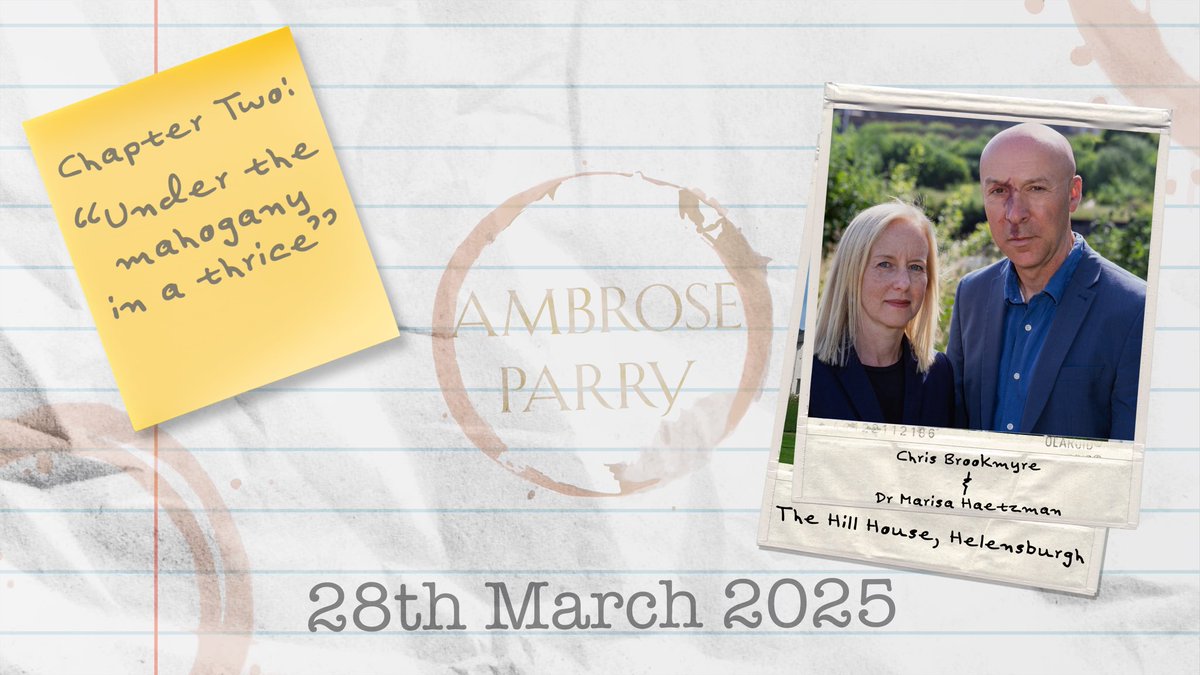 Double Polaroid video production 🎬🎥 (@polaroidhead) on Twitter photo IT’S ALL COMING TOGETHER! 🎞️
Not long now before <a href="/HburghBookFest/">Helensburgh Book Festival</a> get their eager mits on the <a href="/ambroseparry/">Ambrose Parry</a> episodes filmed at The Hill House <a href="/N_T_S/">National Trust for Scotland</a>! 🎥🥳
Here are 2 examples of the title sequence, take a closer look at the post-it notes for the titles of chapters 1 & 2! 📝 IT’S ALL COMING TOGETHER! 🎞️
Not long now before <a href="/HburghBookFest/">Helensburgh Book Festival</a> get their eager mits on the <a href="/ambroseparry/">Ambrose Parry</a> episodes filmed at The Hill House <a href="/N_T_S/">National Trust for Scotland</a>! 🎥🥳
Here are 2 examples of the title sequence, take a closer look at the post-it notes for the titles of chapters 1 & 2! 📝