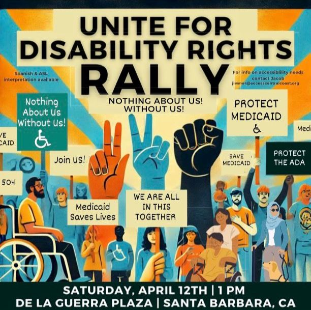 Join Us Saturday, April 12th Unite for Disability Rights! - mailchi.mp/c2ffea83ebf0/h…