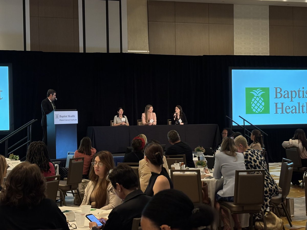 💡Lots of meaningful conversations on the trajectory of caring for patients with breast cancer during the afternoon Q&amp;A session. 

What has been your favorite speaker or topic so far?
