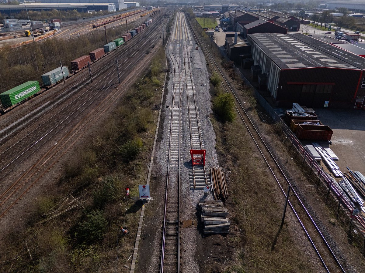 Good to get back to a very sunny Belmont Hump in Doncaster today to capture images for Network Rail Works Delivery Doncaster showcasing the great job they’ve done in bringing back into use this busy siding. <a href="/networkrail/">Network Rail</a> #railway #photography #professionalphotographer