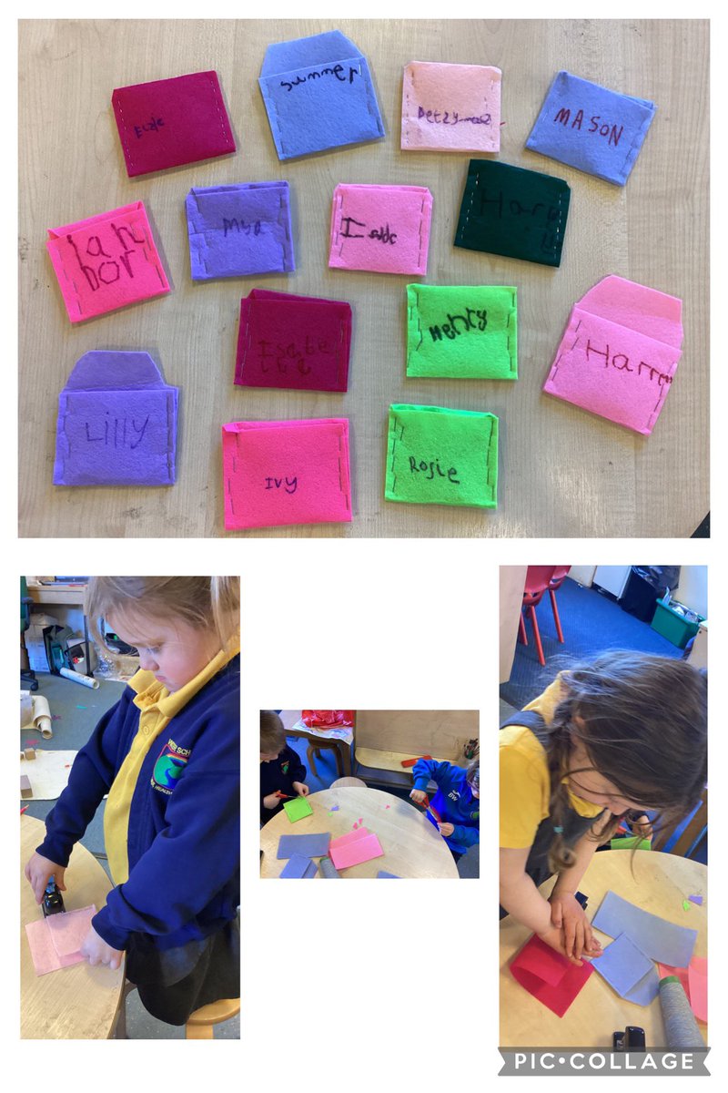 Look at the amazing DT work from Acorn class. The year 1 children made a puppet in Design and Technology and the reception children made purses linked to our PSHE work about keeping money safe.