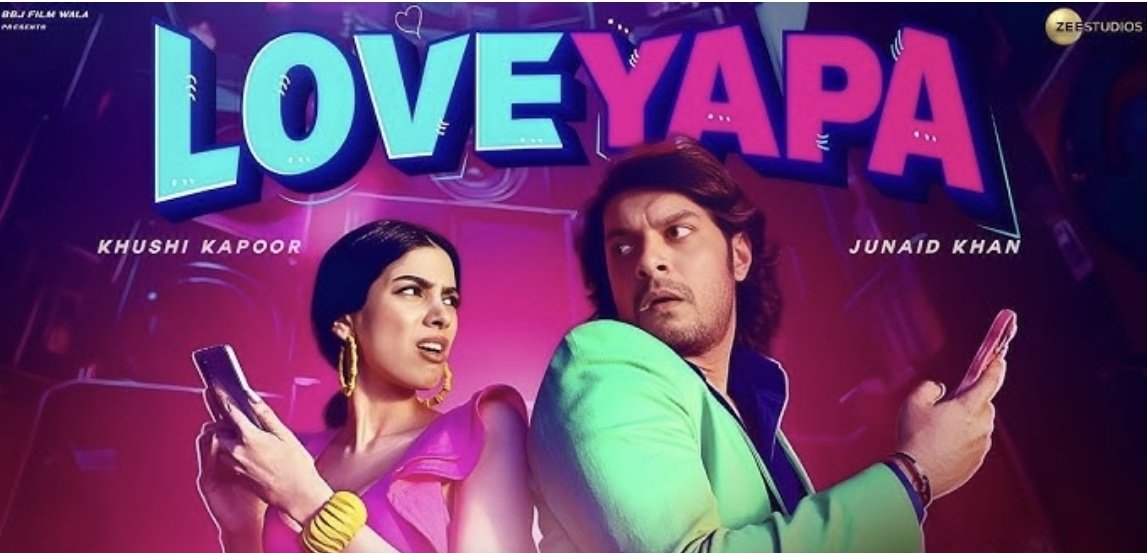 jasmeenGdugal's tweet photo. Just finished watching #Loveyapa @JioHotstar - Khushi Kapoor and @JunaidkhanREAL act well in this light romantic movie rooted in  current themes like online relationships and deepfakes. GenZ will relate. https://t.co/GXFH3jLDAr