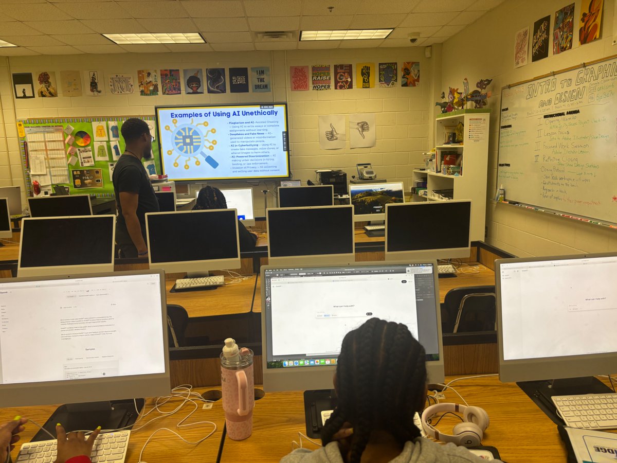 Jan Dickerson (@apsitjan) on Twitter photo Teaching students how to use AI is critical and a priority <a href="/APSCarverEC/">Carver Early College</a> <a href="/apsitnatasha/">Dr. Natasha Rachell</a> <a href="/ahrosser/">Aleigha H-Rosser EdD</a> <a href="/APSInstructTech/">APS IT Department</a> Teaching students how to use AI is critical and a priority <a href="/APSCarverEC/">Carver Early College</a> <a href="/apsitnatasha/">Dr. Natasha Rachell</a> <a href="/ahrosser/">Aleigha H-Rosser EdD</a> <a href="/APSInstructTech/">APS IT Department</a>