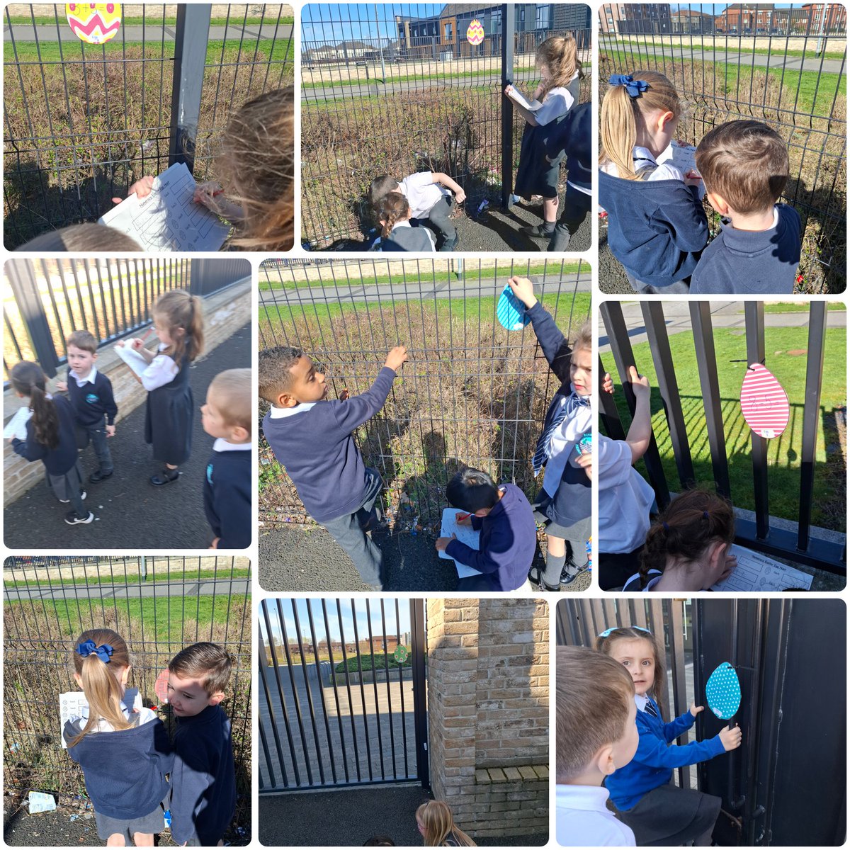 _Mrs_Brooke's tweet photo. It's been one fun but busy week for P1a @RiverbankPri
🐣 Numeracy egg investigation, egg decorating, an amazing session with @FishyMusic, Easter Bonnet parades, Afternoon Tea together &amp; a trip to cunningar loop for Rolling eggs &amp; playing. A great week with great pupils 💙🦊 https://t.co/yXmUwQorF8