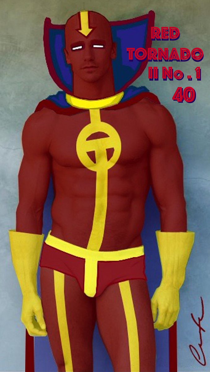 ChuckBrouilette's tweet photo. #40YearsAgoToday #RedTornado II #comics #1 debuted w the 1968 #JusticeLeagueOfAmerica comics-introduced #AndroidCyclone starring #forTheFirstTime in #hisOwn4issueMiniSeries where #TheConstruct concocts #aPlanToHumiliateTheHero & #separateHimFromHisFamily of #KathySutton & #Traya https://t.co/Nd5RmdSQTF