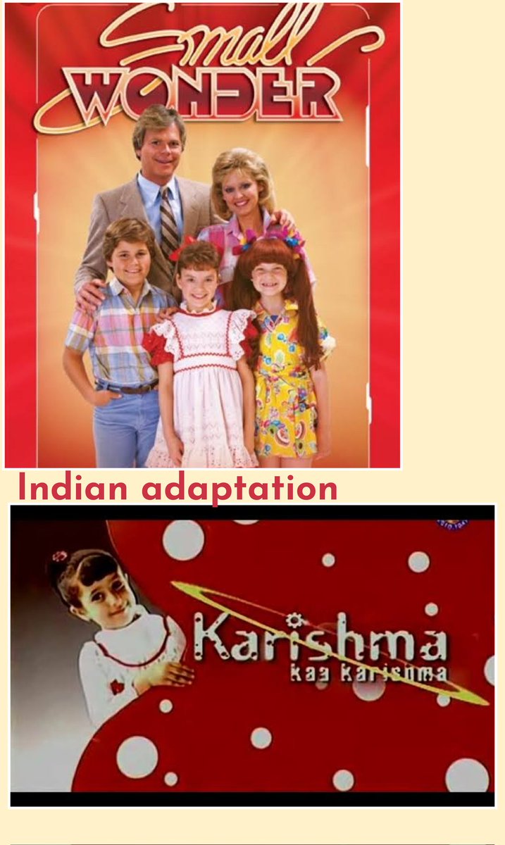 galactus_veg67's tweet photo. My childhood memories
From small wonder at 5:30 pm on star plus to karishma ka karishma at 8:30pm
#classicalshow #smallwonder https://t.co/4kaSbyJ3Ep