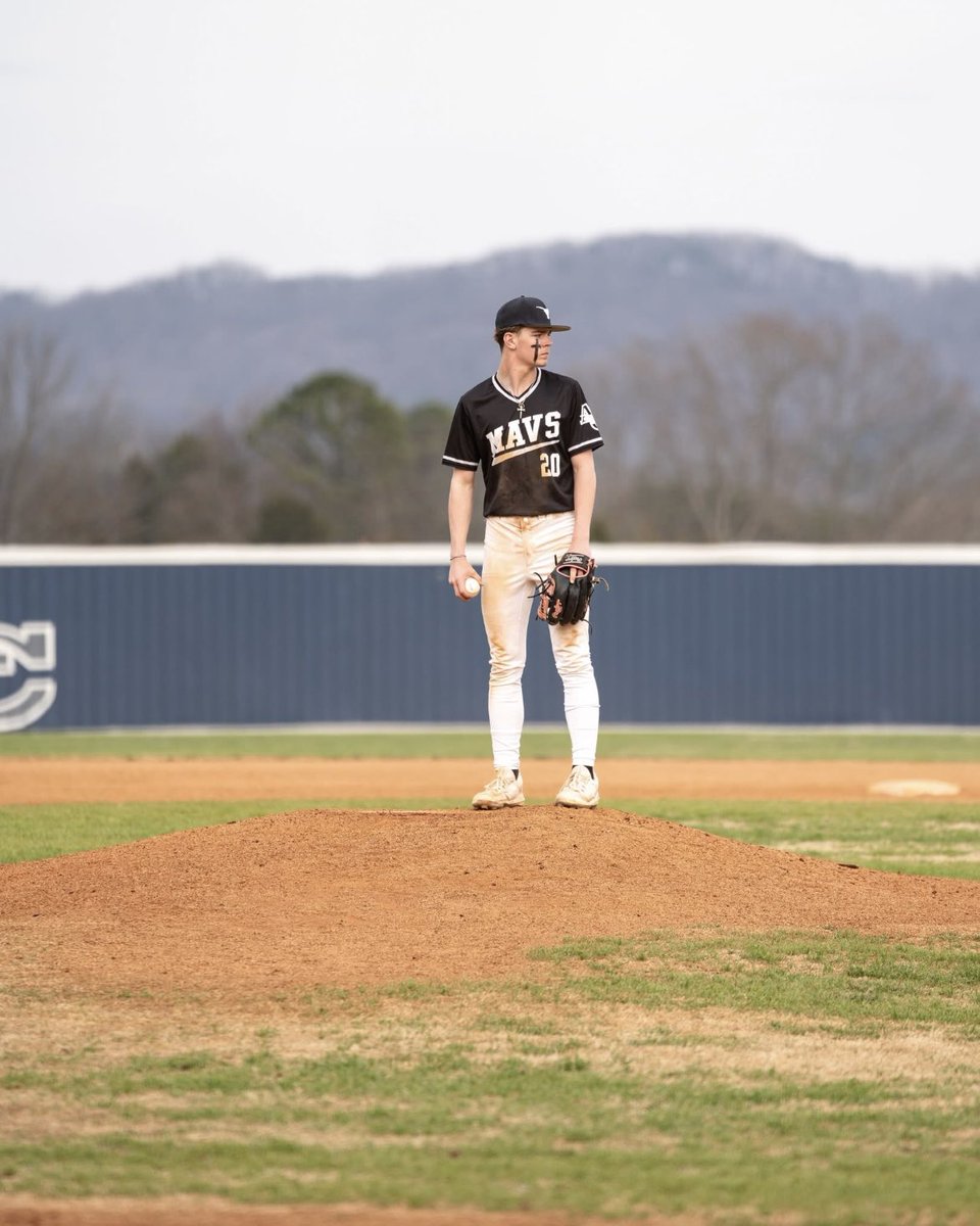 Great month of baseball 
Batted .300 with 3 doubles + first varsity shutout up to 82 on the mound🔥